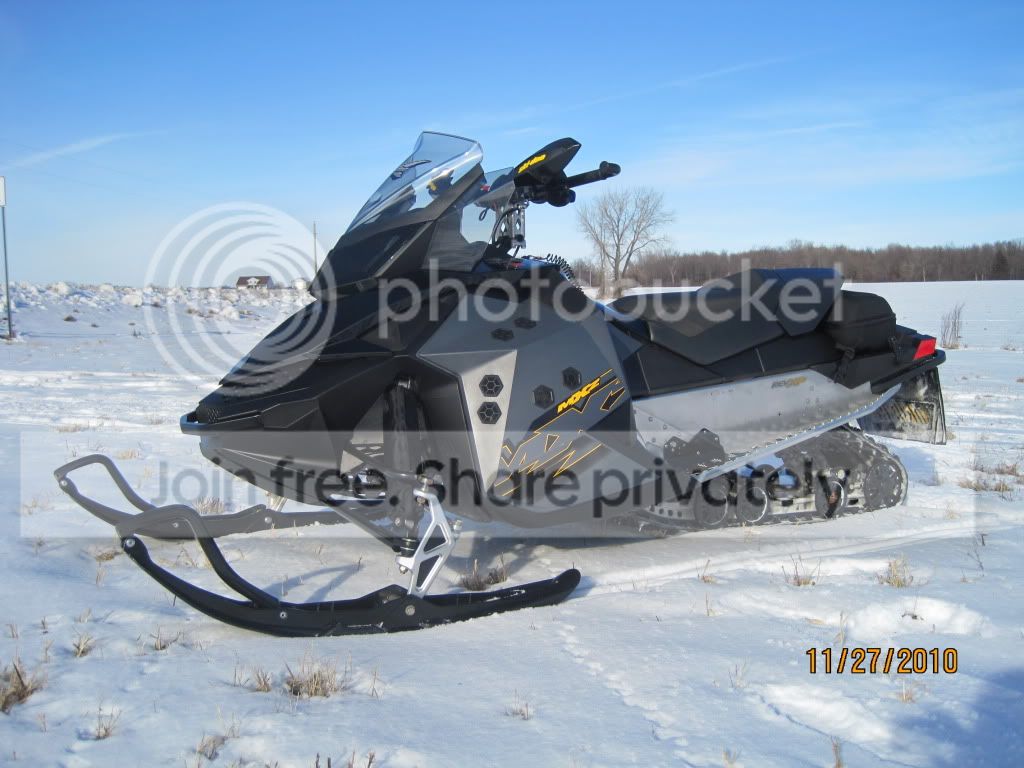 Ski-Doo Deflectors Kit - Dark Smoke main image 1